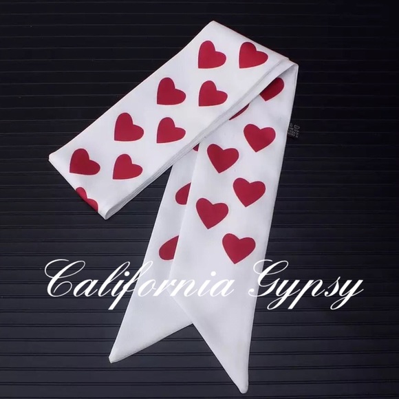 Heart Bag handle hair neck hat scarf - Picture 3 of 6